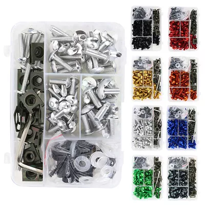 Full Fairing Bolts Nuts Kit Fit For Kawasaki Ninja ZX14/R ZZR1400 / ZX11 ZZR1100 • $24.29