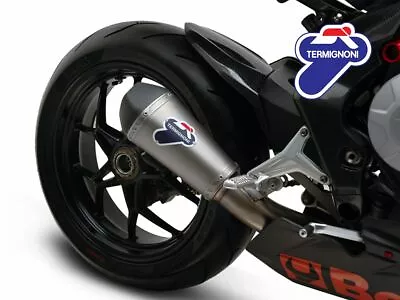 Silencer Termignoni Inox Titanium Carbon For F3 675 2012-2020 Racing • $578.44