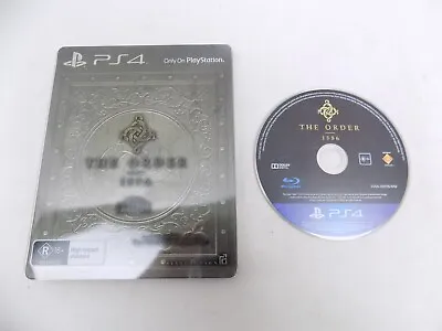 Mint Disc Playstation 4 Ps4 The Order 1886 Steelbook - Free Postage • $23.92