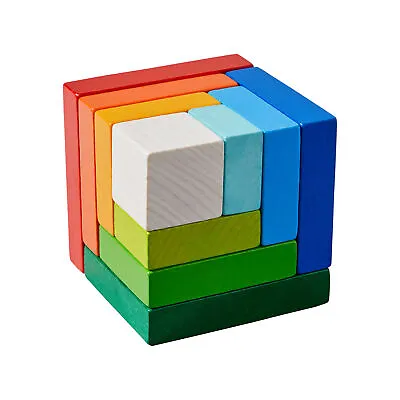 HABA Rainbow Cube - 3D Arranging Game (Made In Germany) • $19.99