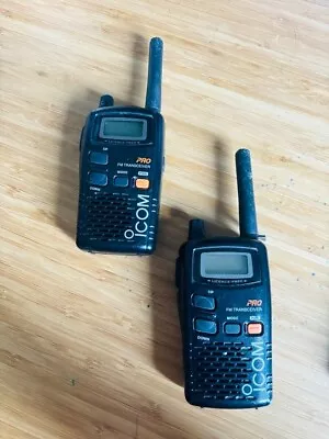 Icom IC-4088SR (pmr-446 Compliant)  Top Quality Walike Talkies X 2 • £10.50