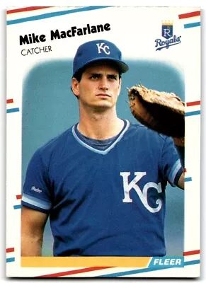 1988 Fleer Update Mike Macfarlane Kansas City Royals #U-31 • $1.85