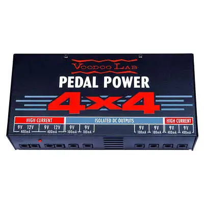 Voodoo Lab Pedal Power 4x4 Audiophile Quality 9 Volt Isolated Supply • $199.99