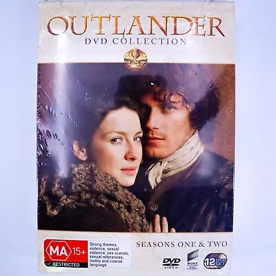 NEW Outlander: Season 1 & 2 (DVD 2016) Caitríona Balfe Sam Heughan - Romance • $22.94