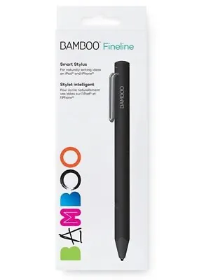 Wacom Bamboo Fineline Smart Stylus Pen 3rd Generation Black IPad Air Mini • $38.99