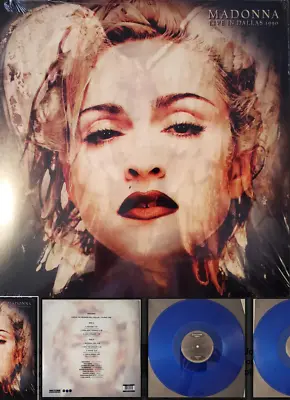 £14.90 • Buy MADONNA - Live In Dallas 1990 - Blue Vinyl Lp - Ltd Edt
