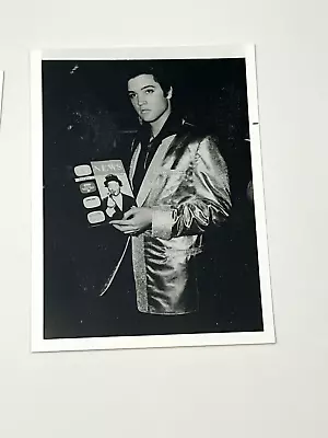 Elvis Presley Authentic Vintage Original 45+yr Photo 1957 Gold Jacket Stamped • $189.99