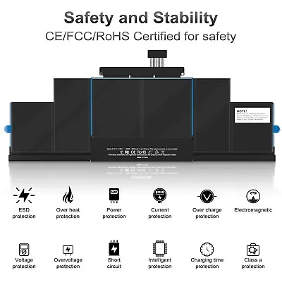 A1417 Battery For Apple Macbook Pro 15 Inch Retina A1398 Mid 2012 Early 2013 • $49.81