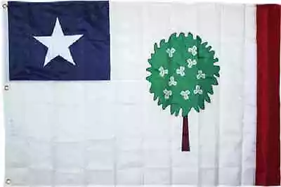 4x6 Embroidered Sewn Mississippi Republic 600D Nylon Flag  Heavy Duty Fabric • $27.77