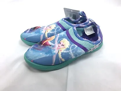 Disney Frozen Elsa Anna Swim Water Shoes Girl Child Size 5/6 9/10 • $15.50