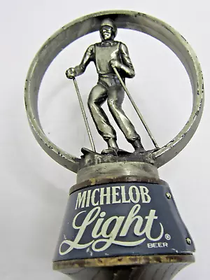 Michelob Light Skier Beer Tap Handle Pre-Owned In Great Shape For Age! Man Cave • $24.74