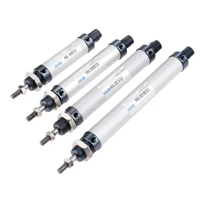 $11.03 • Buy Bore16mm Stroke 25mm 50 75mm 100mm Cylinder Pneumatic Air Cylinder Double Acting