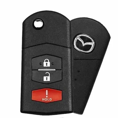 OEM 2006-15 Mazda 3 6 CX-7 CX-9 Keyles Entry Remote Flip Key  BGBX1T478SKE125-01 • $24.90