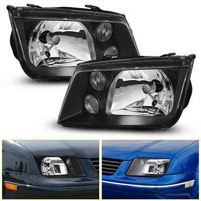 For 1999-2005 Vw Jetta/bora Mk4 Clear Lens Headlights Left & Right 1j5941018ah • $86.99