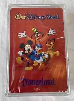 Vintage Walt Disney World Playing Cards Disneyland Deck Mickey Mouse Donald • $7.98