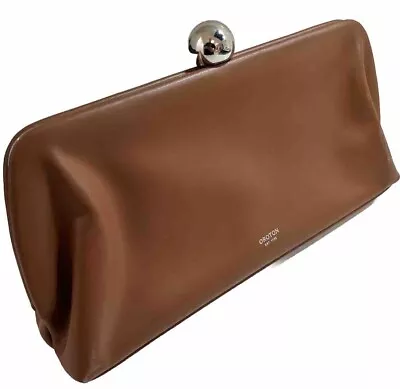 Oroton - NEW TAGS - Nova Clutch - Brandy - Caramel - Tan - Handbag - NWT - Bag • $169