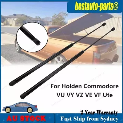 Pair Gas Struts Hard Lid Cover For Commodore VU VY VZ VE VF Ute 725mm • $37.95