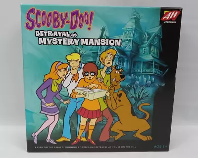 2019 Avalon Hill Scooby Doo Betrayal At Mystery Mansion Game COMPLETE CARDS SEAL • $9.99