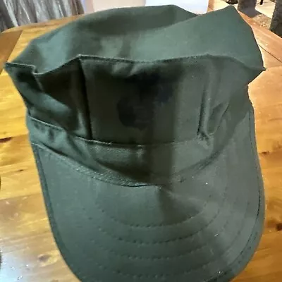 USMC Olive Drab Utility Cover - Marine Corps OD Green 8-Point Hat Size Small • $16.50