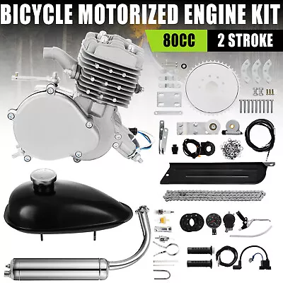 80cc Bike Bicycle Motorized 2 Stroke Petrol Gas Motor Engine Kit Scooter 80 CC • $89.90