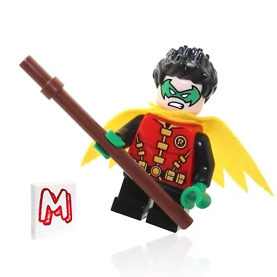 LEGO Super Heroes DC Batman MiniFigure - Robin (Green Mask And Yellow Cape)  • $4.95