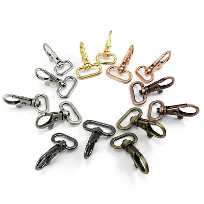 £3.60 • Buy Bag Clasps Lobster Swivel Trigger Clips Snap Hook, For 15 Mm, 20 Mm Strapping
