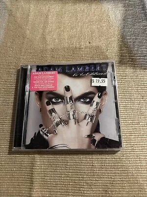 For Your Entertainment By Adam Lambert (CD 2010) • $8.50