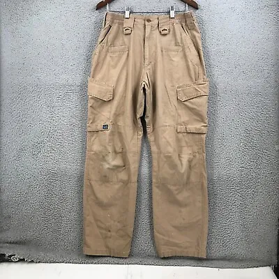 LA Police Gear Cargo Pants 32 Brown Utility Straight Leg Workwear 39510 • $8.50