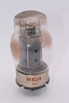 Vintage Rca 6550 Big Bottle Vacuum Tube - Ooo Getter! -  Tv7 Tested • $65