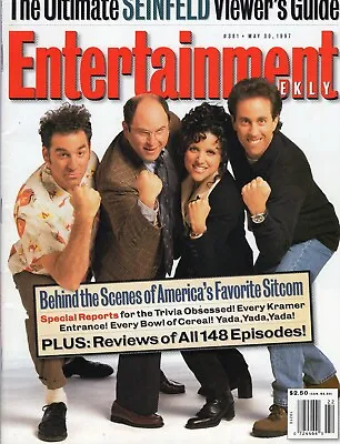 Entertainment Weekly May 30 1997 Ultimate Seinfeld Viewer's Guide 148 Episodes • $7.99