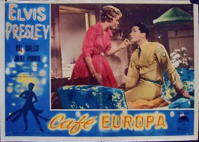 GI BLUES ELVIS PRESLEY Italian Fotobusta Movie Poster 2 1960 RARE • $200