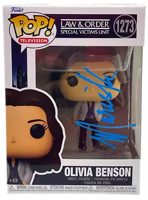 Mariska Hargitay Signed Olivia Benson Funko Law & Order SVU Autograph Beckett • $51