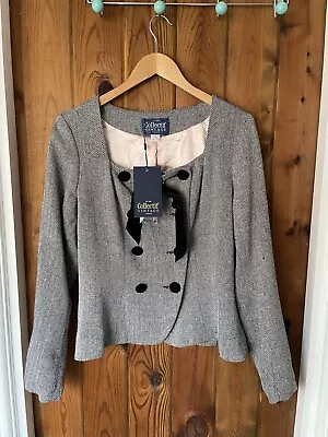 Collectif Vintage Herringbone Jacket Size 12 • £16.99