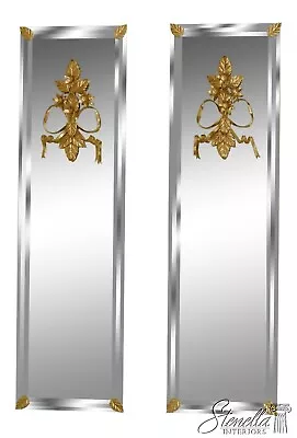 L49077EC: Pair LABARGE 8259-28 Mirrored Wall Accents ~ NEW • $695