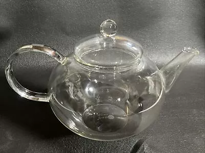 Jenaer Glas Clear Glass Teapot With Lid Made In Germany • $40