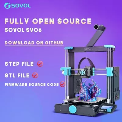 $399 • Buy SV06 3D Printer All Metal Hotend Planetary Direct Drive Auto Leveling PEI Plate