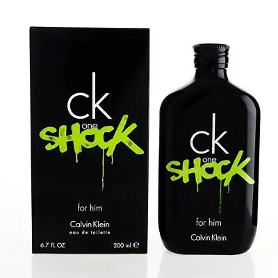 NEW Men's Fragrance Calvin Klein Ck One Shock For Him EDT Spray 200ml • $104.46