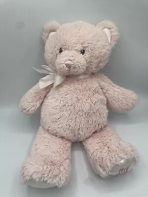 Baby Gund My First Teddy Small Pink Teddy Bear Plush Stuffed Animal Bow 10  • $10