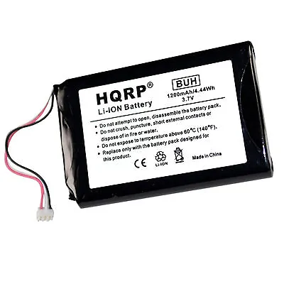 HQRP Rechargeable Battery For Garmin Nuvi Series GPS Navigators / # 361-00035-03 • $9.95
