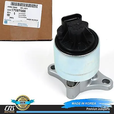 GENUINE EGR Valve 99-08 Suzuki Forenza Reno Daewoo Lanos Nubira Lagaza 17097086 • $135