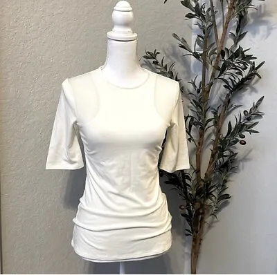 Express Blouse Sheer Shoulder Details Size Small NEW • £19.27