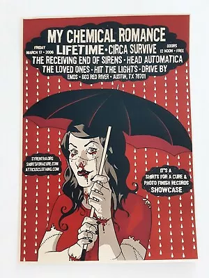 My Chemical Romance - 2006 Gig / Concert - Poster - Reprint • $15