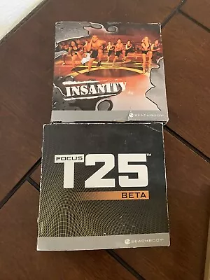 Beachbody Focus T25 Alpha Beta & Insanity Dvds • $19.99