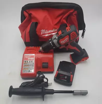 Milwaukee 2606-20 M18 Cordless 1/2  Drill/Driver + 2.0Ah Battery Charger & Bag • $79.99