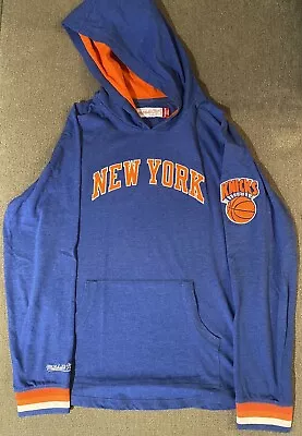 Mitchell & Ness NBA Youth New York Knicks Lightweight Hoodie Size Youth XL • $39.99