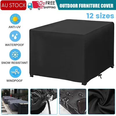 $14.02 • Buy Waterproof Outdoor Furniture Cover Garden Patio Rain UV Table Protector Sofa AU