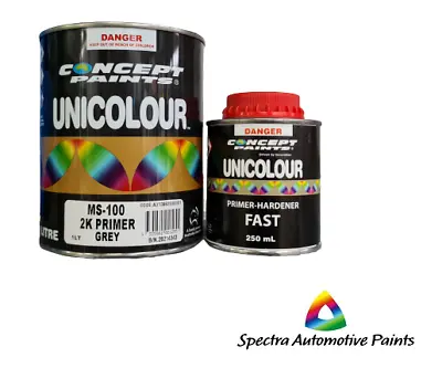 Concept Paints Automotive MS 100 2K Primer Kit 1.25lt (4:1). Automotive Paint. • $63.50
