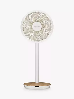 £60 • Buy John Lewis Wood Effect Pedestal & Stand Mount Fan, 12  With Remote Control