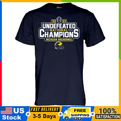 BIG SALE !!! Michigan Wolverines 2024 CFP National Champions Football T Shirt • $10.99