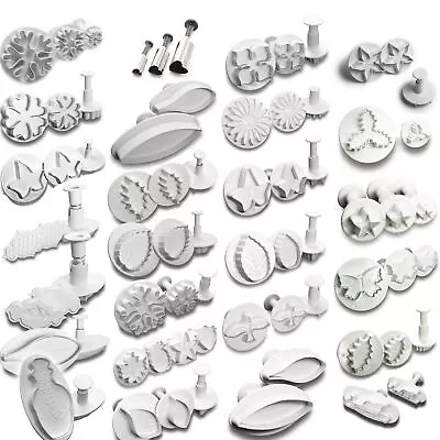 £3.49 • Buy Fondant Cutters / Plungers / Tools Sugarcraft Cake Decorating Veined